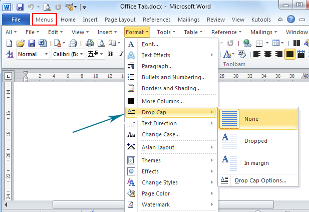 how to small caps in word shortcut